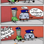 on the run - web comic